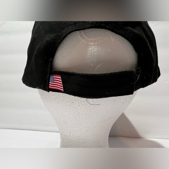 Marines Semper Fi Vintage Black Hat Bayside Made USA Embroidered - Picture 5 of 12